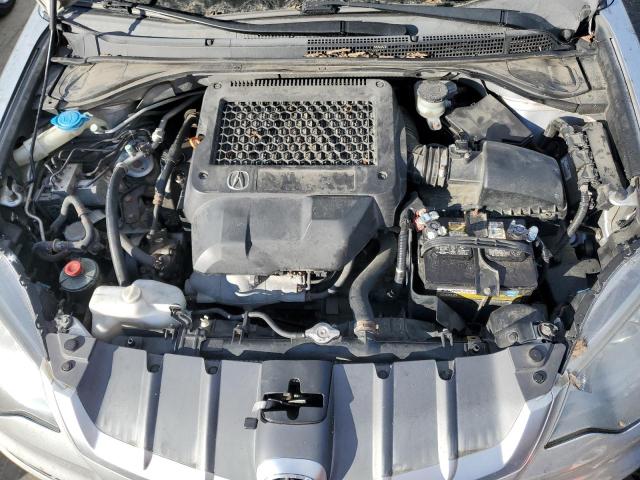 5J8TB18268A014124 - 2008 ACURA RDX SILVER photo 12