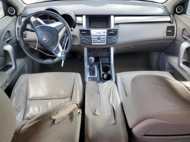 5J8TB18268A014124 - 2008 ACURA RDX SILVER photo 8