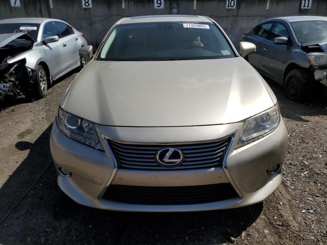 JTHBW1GG2E2072070 - 2014 LEXUS ES 300H TAN photo 5