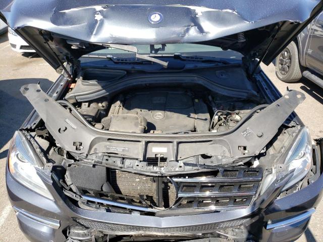4JGDA5HBXEA434215 - 2014 MERCEDES-BENZ ML 350 4MATIC GRAY photo 11