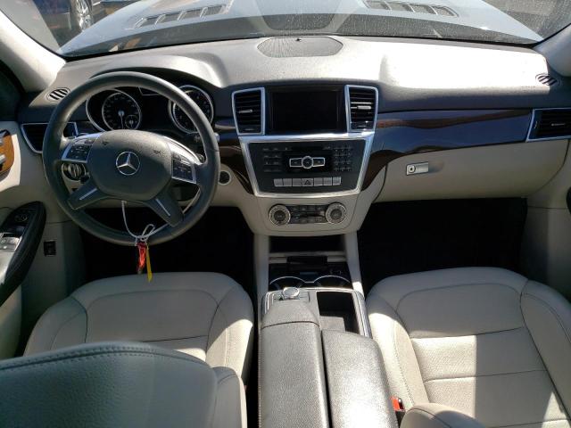 4JGDA5HBXEA434215 - 2014 MERCEDES-BENZ ML 350 4MATIC GRAY photo 8