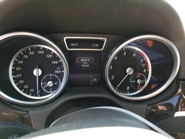 4JGDA5HBXEA434215 - 2014 MERCEDES-BENZ ML 350 4MATIC GRAY photo 9