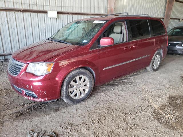 2C4RC1BG6FR675400 - 2015 CHRYSLER TOWN & COU TOURING RED photo 1