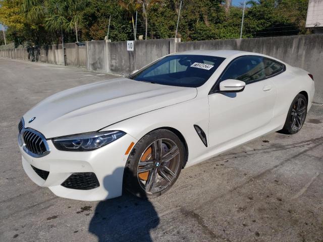 WBAAE2C04NCH18587 - 2022 BMW 840I WHITE photo 1