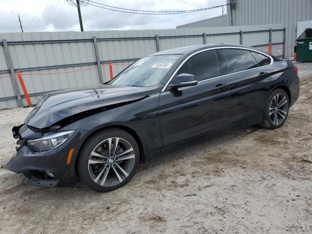 WBA4J1C03LBU68262 - 2020 BMW 430I GRAN COUPE BLACK photo 1