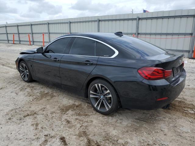 WBA4J1C03LBU68262 - 2020 BMW 430I GRAN COUPE BLACK photo 2