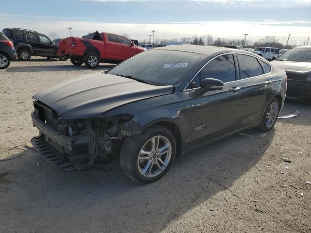 3FA6P0SU2GR134594 - 2016 FORD FUSION TITANIUM PHEV GRAY photo 1