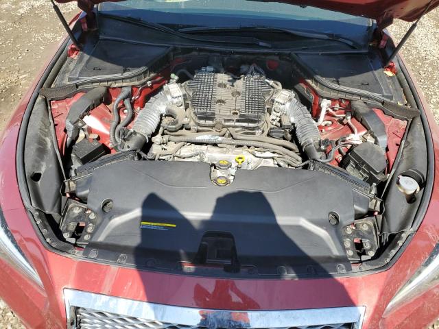 JN1BV7AP9EM688520 - 2014 INFINITI Q50 BASE RED photo 11