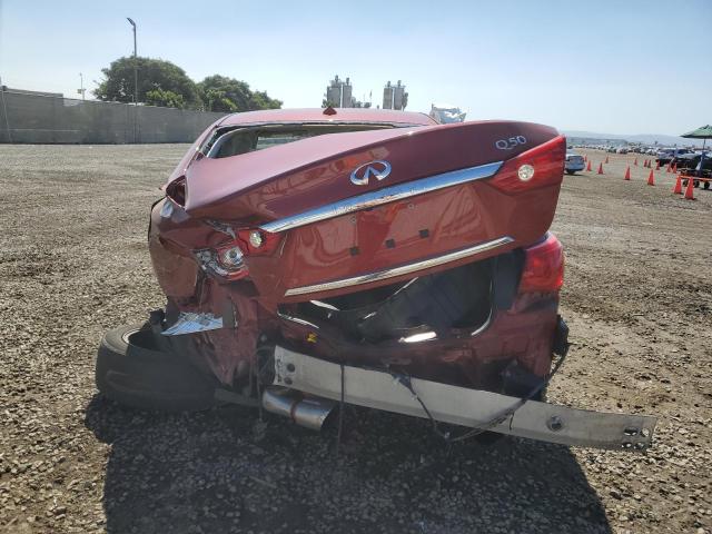 JN1BV7AP9EM688520 - 2014 INFINITI Q50 BASE RED photo 6