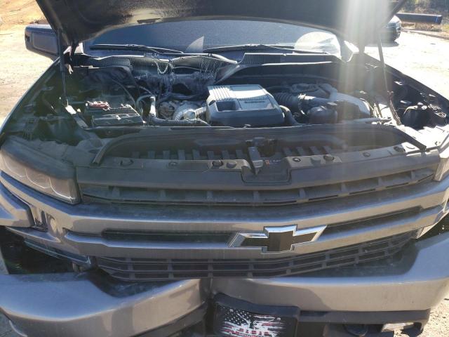 1GCUYEET0NZ164006 - 2022 CHEVROLET SILVERADO K1500 RST GRAY photo 11