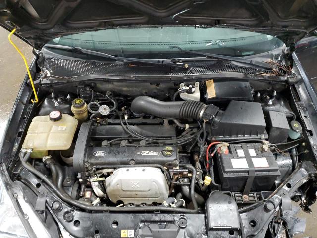 1FAFP34332W118786 - 2002 FORD FOCUS SE BLACK photo 11