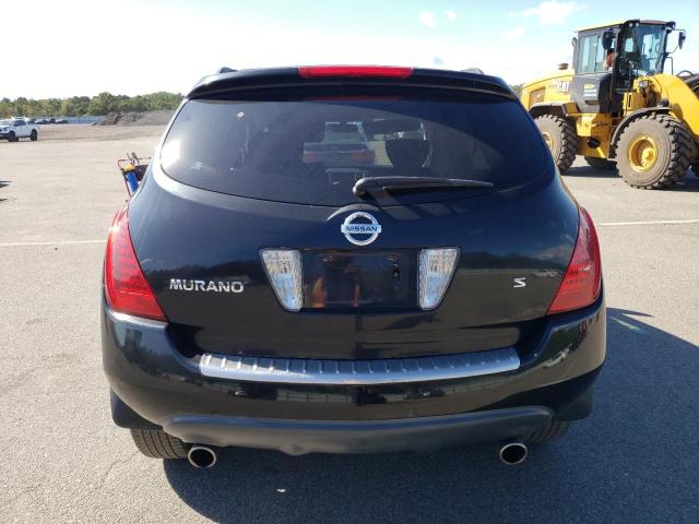 JN8AZ08T07W509770 - 2007 NISSAN MURANO SL BLACK photo 6