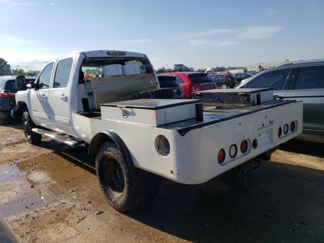 1GC4K1C83EF108734 - 2014 CHEVROLET SILVERADO K3500 LTZ WHITE photo 2