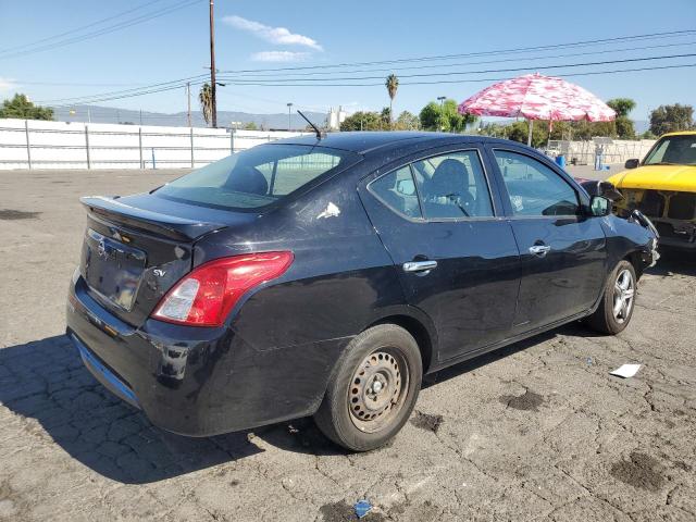 3N1CN7AP0KL842607 - 2019 NISSAN VERSA S BLACK photo 3