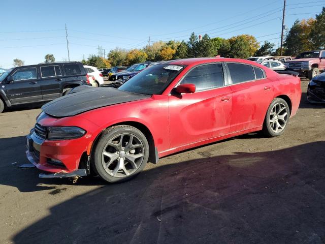 2C3CDXHG4GH146116 - 2016 DODGE CHARGER SXT RED photo 1