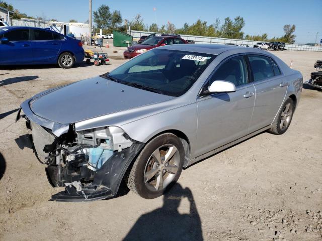 1G1ZC5E19BF302375 - 2011 CHEVROLET MALIBU 1LT SILVER photo 1