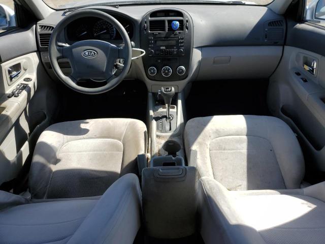 KNAFE222195644979 - 2009 KIA SPECTRA EX SILVER photo 8