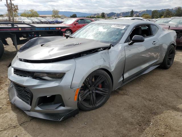 1G1FJ1R64P0113280 - 2023 CHEVROLET CAMARO ZL1 GRAY photo 1