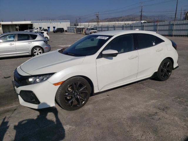 SHHFK7H44JU417983 - 2018 HONDA CIVIC SPORT თეთრი ფოტო 1