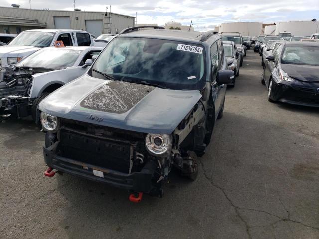 ZACCJBCB3HPF60944 - 2017 JEEP RENEGADE TRAILHAWK GRAY photo 1