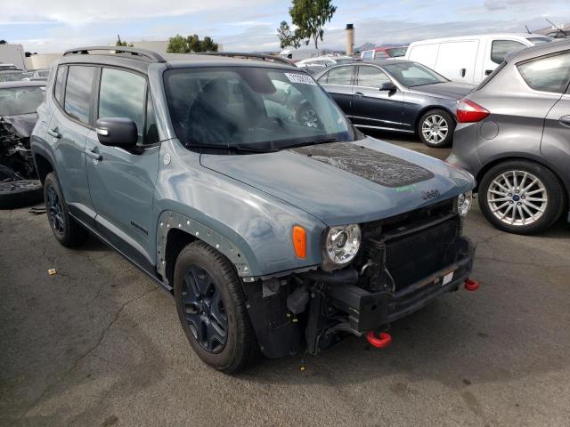 ZACCJBCB3HPF60944 - 2017 JEEP RENEGADE TRAILHAWK GRAY photo 4