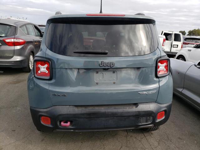 ZACCJBCB3HPF60944 - 2017 JEEP RENEGADE TRAILHAWK GRAY photo 6