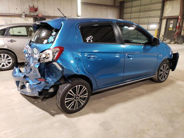 ML32A5HJ1KH006395 - 2019 MITSUBISHI MIRAGE LE BLUE photo 3