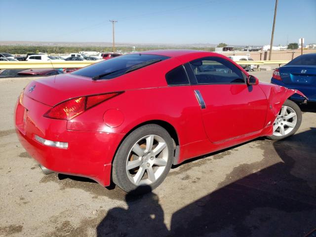 JN1AZ34D55M600881 - 2005 NISSAN 350Z COUPE RED photo 3