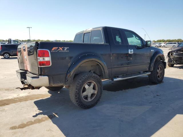 1FTPX14526FB37257 - 2006 FORD F150 BLACK photo 3