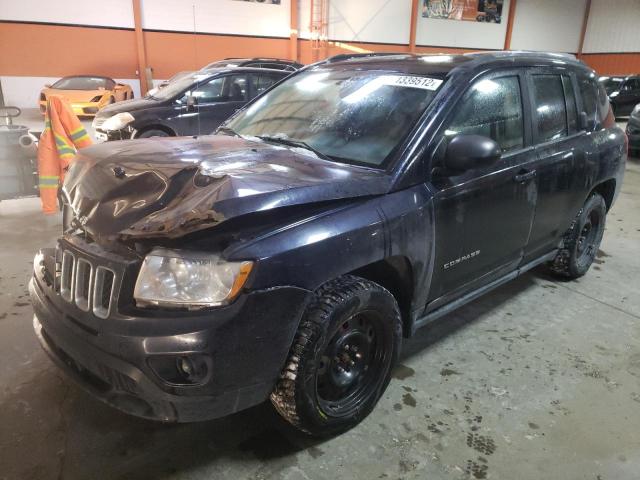 1J4NT4FB6BD168924 - 2011 JEEP COMPASS BLACK photo 1