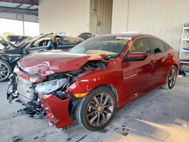 19XFC1F71LE014707 - 2020 HONDA CIVIC EXL 红色 照片 2