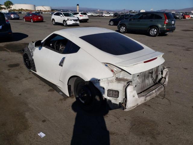 JN1AZ4EHXDM880383 - 2013 NISSAN 370Z BASE WHITE photo 2