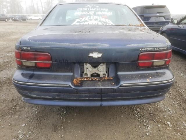 1G1BN53E9MR105483 - 1991 CHEVROLET CAPRICE CLASSIC LTZ 蓝色 照片 6