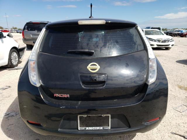 1N4AZ0CP1DC417544 - 2013 NISSAN LEAF S BLACK photo 6