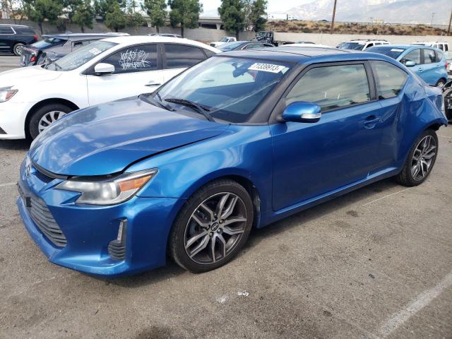 JTKJF5C7XFJ002665 - 2015 TOYOTA SCION TC 蓝色 照片 1