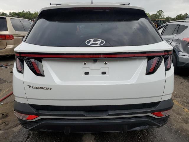 5NMJB3AE7NH034700 - 2022 HYUNDAI TUCSON SEL WHITE photo 6