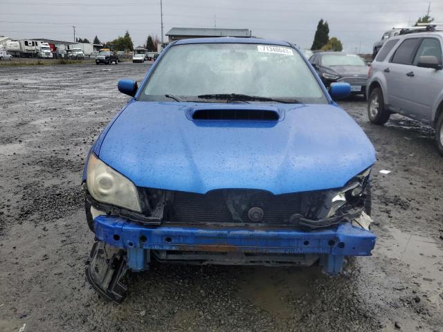 JF1GD79676G518681 - 2006 SUBARU IMPREZA WRX BLUE photo 5