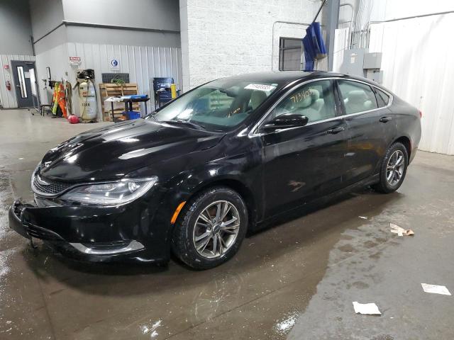 1C3CCCAB3FN555529 - 2015 CHRYSLER 200 LIMITED BLACK photo 1