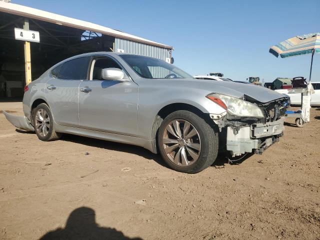 JN1BY1AR6CM395015 - 2012 INFINITI M37 X SILVER photo 4