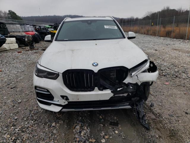 5UXCR6C58KLK83020 - 2019 BMW X5 XDRIVE40I WHITE photo 5