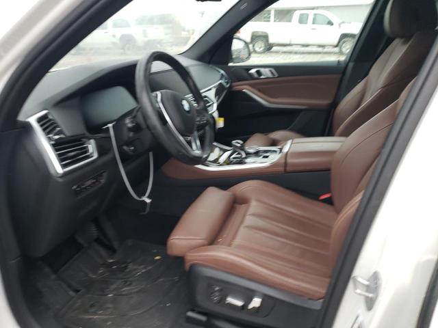 5UXCR6C58KLK83020 - 2019 BMW X5 XDRIVE40I WHITE photo 7