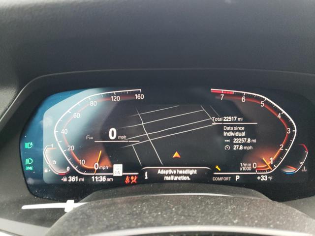 5UXCR6C58KLK83020 - 2019 BMW X5 XDRIVE40I WHITE photo 9