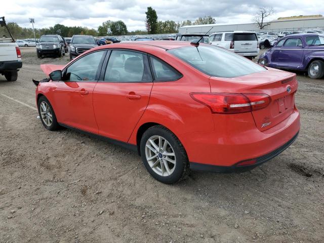 1FADP3F26HL329549 - 2017 FORD FOCUS SE RED photo 2