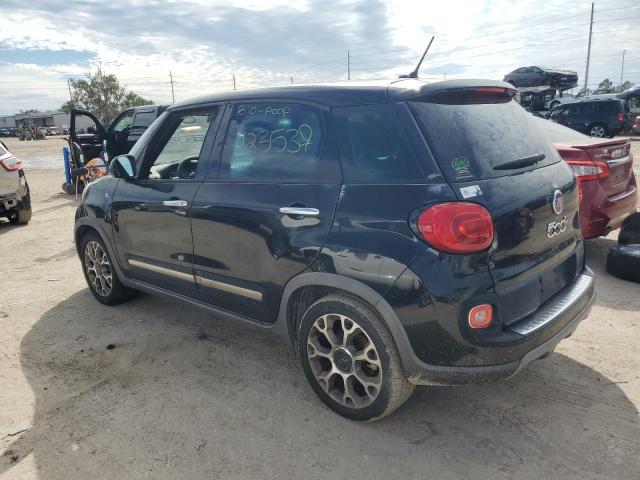 ZFBCFADH1EZ015839 - 2014 FIAT 500L TREKKING BLACK photo 2