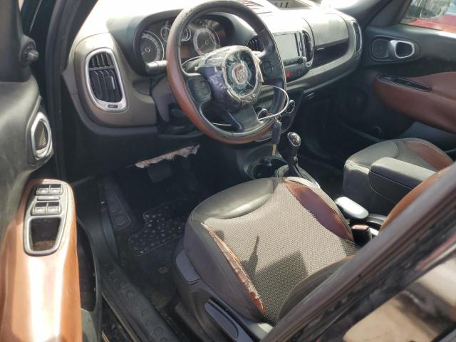 ZFBCFADH1EZ015839 - 2014 FIAT 500L TREKKING BLACK photo 8