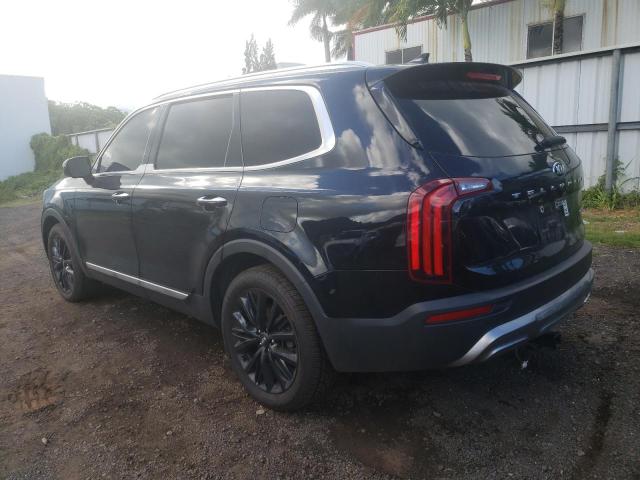 5XYP54HC0LG007650 - 2020 KIA TELLURIDE SX BLACK photo 2