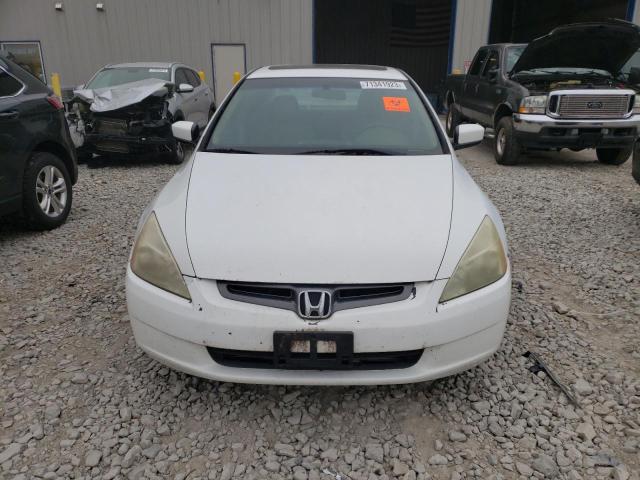 1HGCM66523A039406 - 2003 HONDA ACCORD EX WHITE photo 5