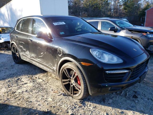 WP1AC2A24DLA92451 - 2013 PORSCHE CAYENNE TURBO BLACK photo 4