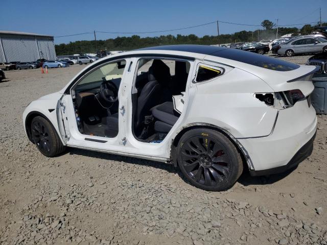 5YJYGDEFXMF256754 - 2021 TESLA MODEL Y WHITE photo 2