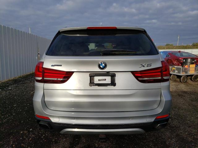 5UXKT0C53G0F74837 - 2016 BMW X5 XDR40E SILVER photo 6